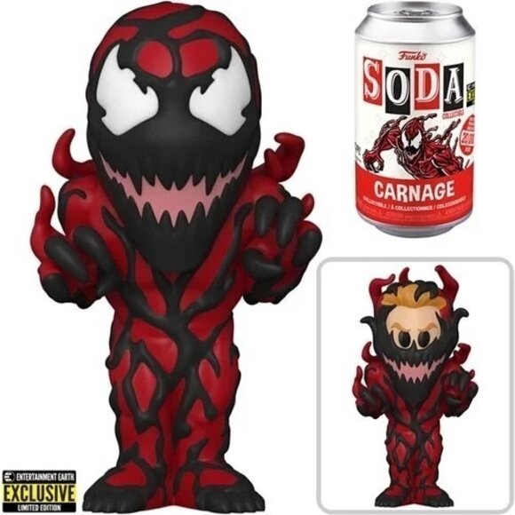 Funko Other - Marvel Carnage Soda Vinyl Figure - Entertainment Earth Exclusive SEALED